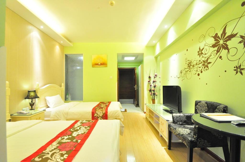 Liting Hotel Чънду Стая снимка