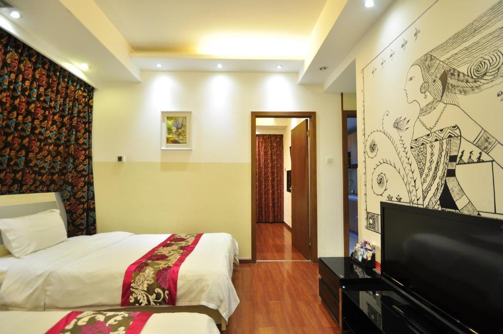 Liting Hotel Чънду Стая снимка