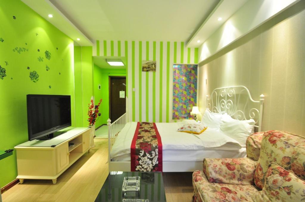 Liting Hotel Чънду Стая снимка