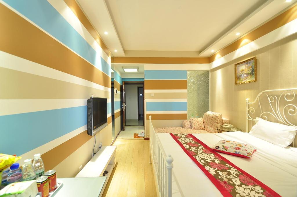 Liting Hotel Чънду Стая снимка